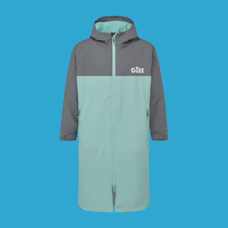 Aqua Parka on Light Blue Background