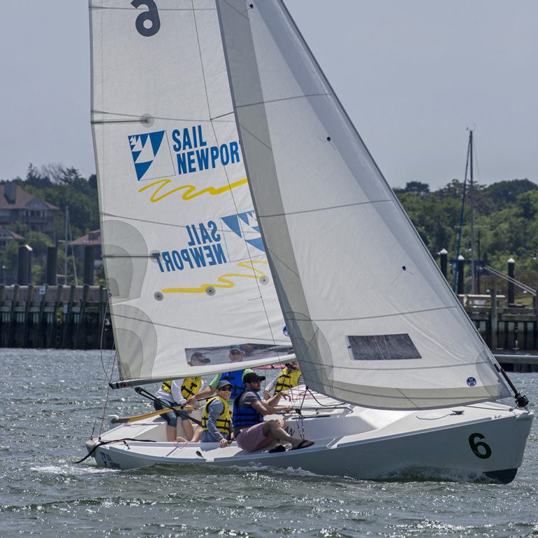 Sail Newport J22 in Newport RI